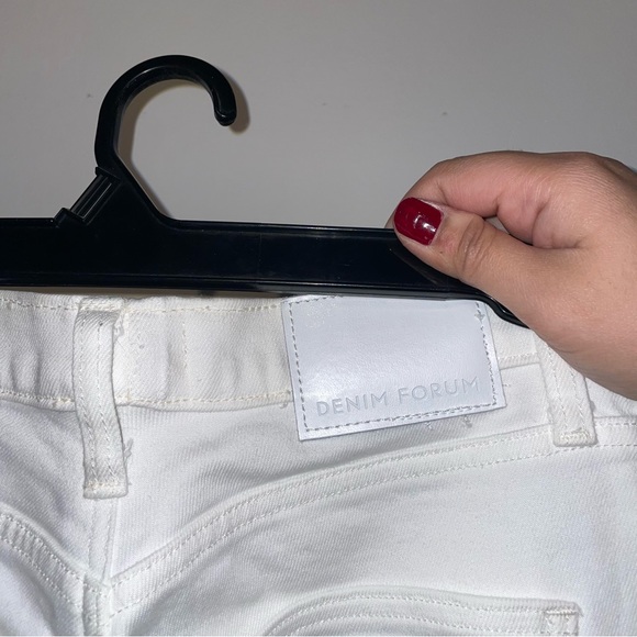 Denim Forum Wide Leg Pants (The Joan Wide Leg) - Picture 5 of 9